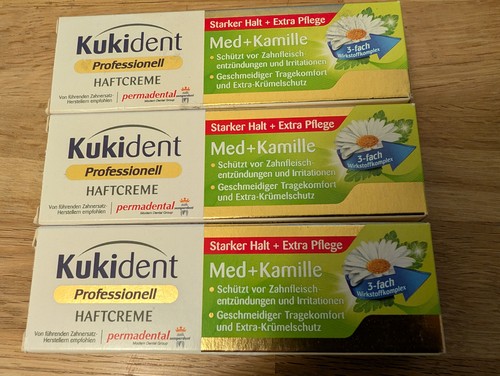 Kukident haftcreme med kamille - kukident, med+kamille