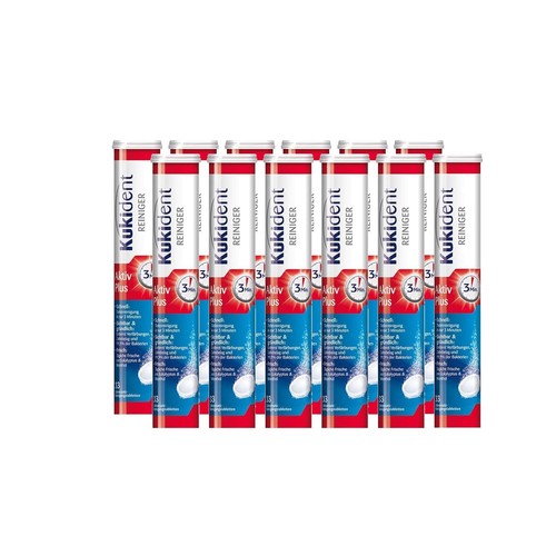 Kukident aktiv plus - 12x33, tabs