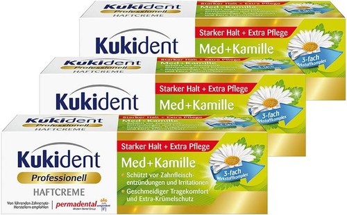 Kukident haftcreme med kamille - haftcreme, med+kamille